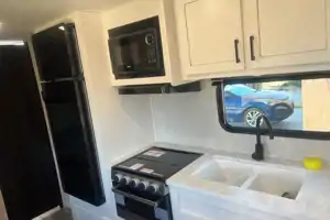 Family Jayco Jayflight Travel Trailer