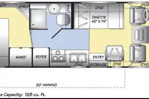 Newly updated! 2007 Fleetwood Terra Class A