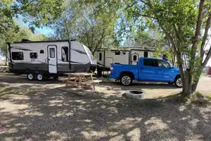Perfect couples or small family trailer.