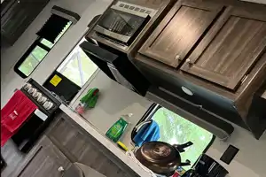 Perfect couples or small family trailer.