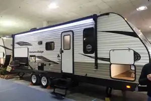Travel Trailer with Outdoor Kitchen