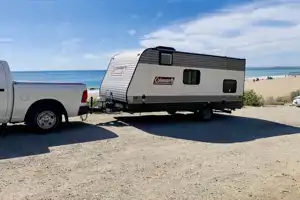 Irma's Coleman Lantern  Tent Trailer