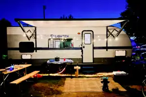 Michael 's Gulf Stream Enlighten  Travel Trailer