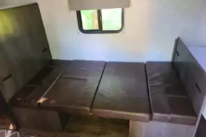 Kid Approved Camper Rental with Fireplace