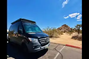 "Avocado" - SPRING LE TOUR's Mercedes 144 High Roof Van