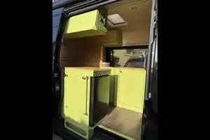 "Avocado" - SPRING LE TOUR's Mercedes 144 High Roof Van