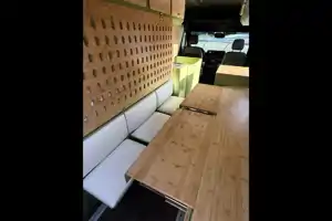 "Avocado" - SPRING LE TOUR's Mercedes 144 High Roof Van