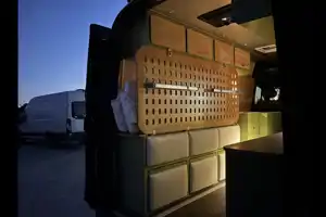 "Avocado" - SPRING LE TOUR's Mercedes 144 High Roof Van