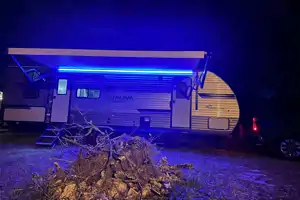 Portzen’s Luxury Travel Trailer for 9