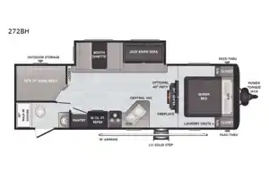 Jacob's Keystone Hideout 272BH Travel Trailer