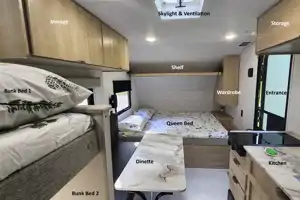 Brand New 2024, Salem FSX, Lightweight (Towable w/SUV or Minivan) Travel Trailer called Taquito!