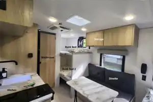 Brand New 2024, Salem FSX, Lightweight (Towable w/SUV or Minivan) Travel Trailer called Taquito!