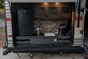 Hideaway Rv Rentals pet friendly spacious Grey Wolf limited