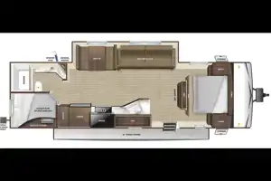 2024 Highland Ridge 26BHS Open range Travel Trailer