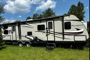 Kaela's Keystone Passport Travel Trailer