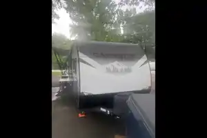 Christian's Forest River Campsite reserve Travel Trailer