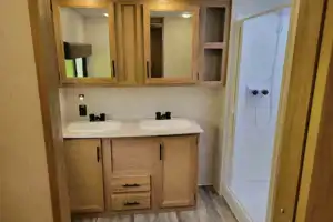 JOEL's Forest River artic wolf 3910 suite Fifth Wheel