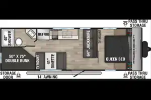 Adventure Awaits! 2021 Keystone Springdale 260BH Affordable Family Fun! Pet Friendly!