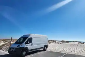Betty White - HAS AC! - Campervan Sleeper - ProMaster Dodge '14