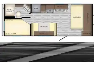 Great Camper with Queen Bed + Bunks for Making Summer Memories!