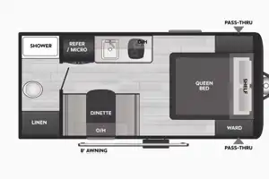 William's Coleman 17r Travel Trailer