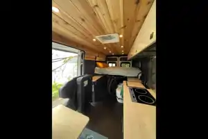 Olympic national park adventure campervan, SamaraVan family offgrid build