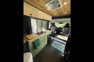 Olympic national park adventure campervan, SamaraVan family offgrid build