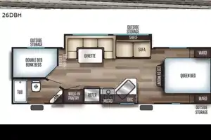 Great Bunkhouse Camper for Making Summer Memories!