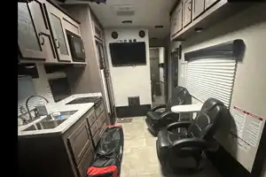 James's Coachmen 25QB Adrenaline Toy Hauler