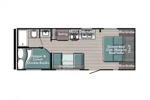 RKG 2022 Gulf Stream Ameri Lite Travel Trailer