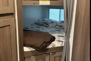 Michael 's bunkhouse trailer with KING bed