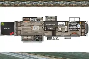 DURANGO Private King Master, Queen bed in Loft, Bunk Room, and Fold-Out Patio!!