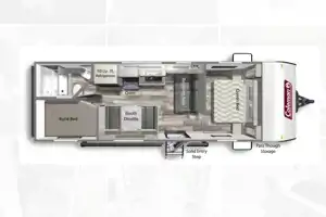 RoamReady VH Coleman 274BH Travel Trailer