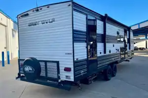 Gier Family Forest River Gray Wolf 26DBH Travel Trailer