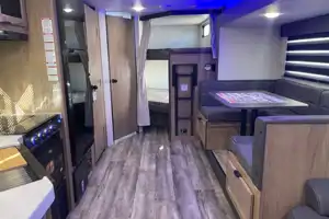 Gier Family Forest River Gray Wolf 26DBH Travel Trailer