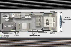 2024 Forest River RV Salem Cruise Lite 261BHXL Sleeps 6!