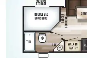 Scott's Forest river Cherokee gray wolf 26dbh Travel Trailer