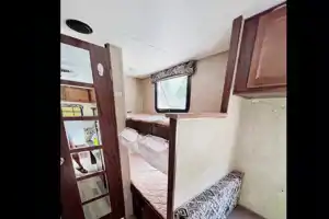 Jenny's Coachmen Clipper. 17 BH Travel Trailer