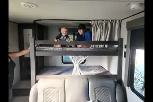 Your perfect getaway in Greg and April's Grand Design Transcend Travel Trailer