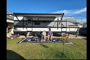 Your perfect getaway in Greg and April's Grand Design Transcend Travel Trailer