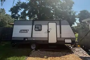 Petey's Coleman lantern 17b Travel Trailer