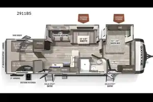 Diego's Dream Rockwood Ultra Lite 2911 BS Travel Trailer