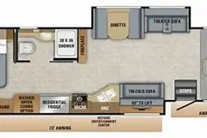 Adventure awaits you in this beautiful Jayco RV
