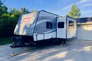 Dustin's Coleman Lantern  Travel Trailer