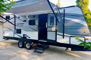 Dustin's Coleman Lantern  Travel Trailer