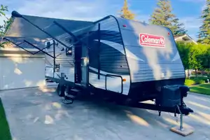 Dustin's Coleman Lantern  Travel Trailer