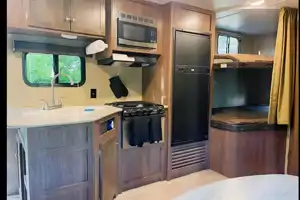 Dustin's Coleman Lantern  Travel Trailer