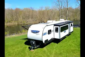 Fireside RV's 2023 Forest River Salem Platinum 31KQBTS Bunkhouse - LMI2008