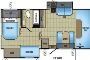 The Daytona Jayco Jayhawk XL Class C