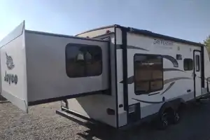 heather's Jayco jay feather Travel Trailer